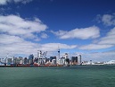 Auckland from Waiheke Ferry
