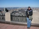 Tessa at the top of the Rockefeller Centre